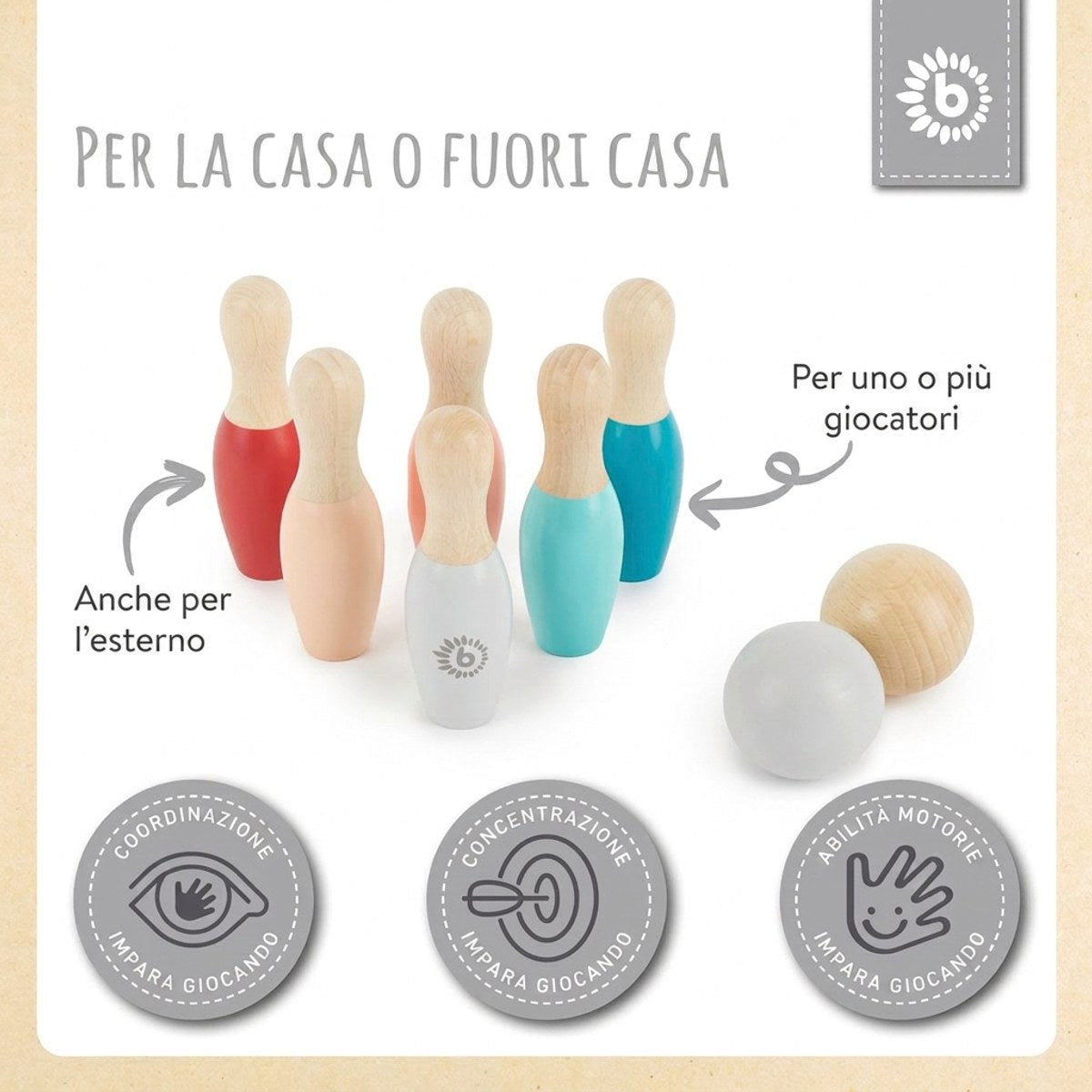 Mini Bowling Set - IT Infographic