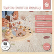 Motorikschleife mit Spiegel rose - ES Infographic