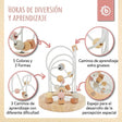 Motorikschleife mit Spiegel rose - ES Infographic