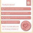 Motorikschleife mit Spiegel rose - FR Infographic