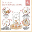 Motorikschleife mit Spiegel rose - IT Infographic