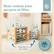 Motorikwürfel Waldtiere Holz FSC® - FR Infographic