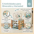 Motorikwürfel Waldtiere Holz FSC® - ES Infographic