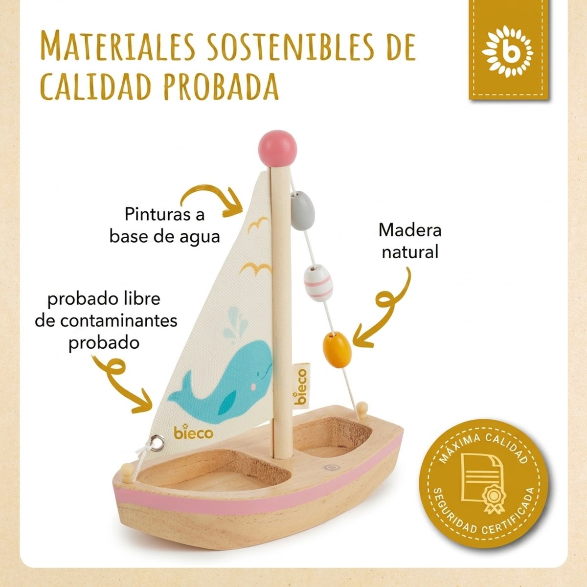Holzsegelschiff FSC® - ES Infographic