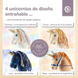 STECKENTIER EINHORN RAINBOW - ES Infographic