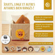 Bundle: 3x Aufbewahrungsboxen 8% Rabatt - FR Infographic