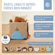 Bundle: 3x Aufbewahrungsboxen 8% Rabatt - FR Infographic