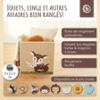 Bundle: 4x Aufbewahrungsboxen 10% Rabatt - FR Infographic