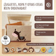 Bundle: 8x Aufbewahrungsboxen mit Deckel 15% Rabatt - ES Infographic
