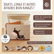 Bundle: 8x Aufbewahrungsboxen mit Deckel 15% Rabatt - FR Infographic