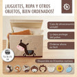 Bundle: 6x Aufbewahrungsboxen mit Deckel 12% Rabatt - ES Infographic