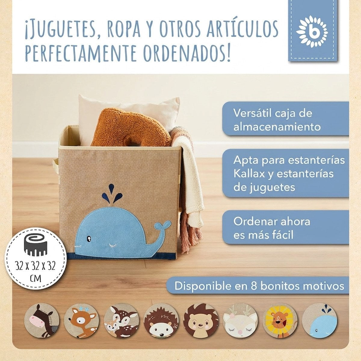 Bundle: 8x Aufbewahrungsboxen 15% Rabatt - ES Infographic