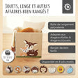 Bundle: 8x Aufbewahrungsboxen 15% Rabatt - FR Infographic