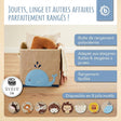 Bundle: 8x Aufbewahrungsboxen 15% Rabatt - FR Infographic