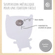 Wandhaken Bär - FR Infographic