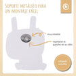 Wandhaken Hase - ES Infographic