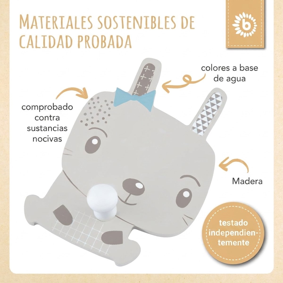 Wandhaken Hase - ES Infographic
