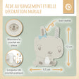 Wandhaken Hase - FR Infographic