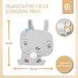 Wandhaken Hase - IT Infographic