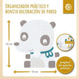 Wandhaken Panda - ES Infographic