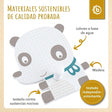 Wandhaken Panda - ES Infographic