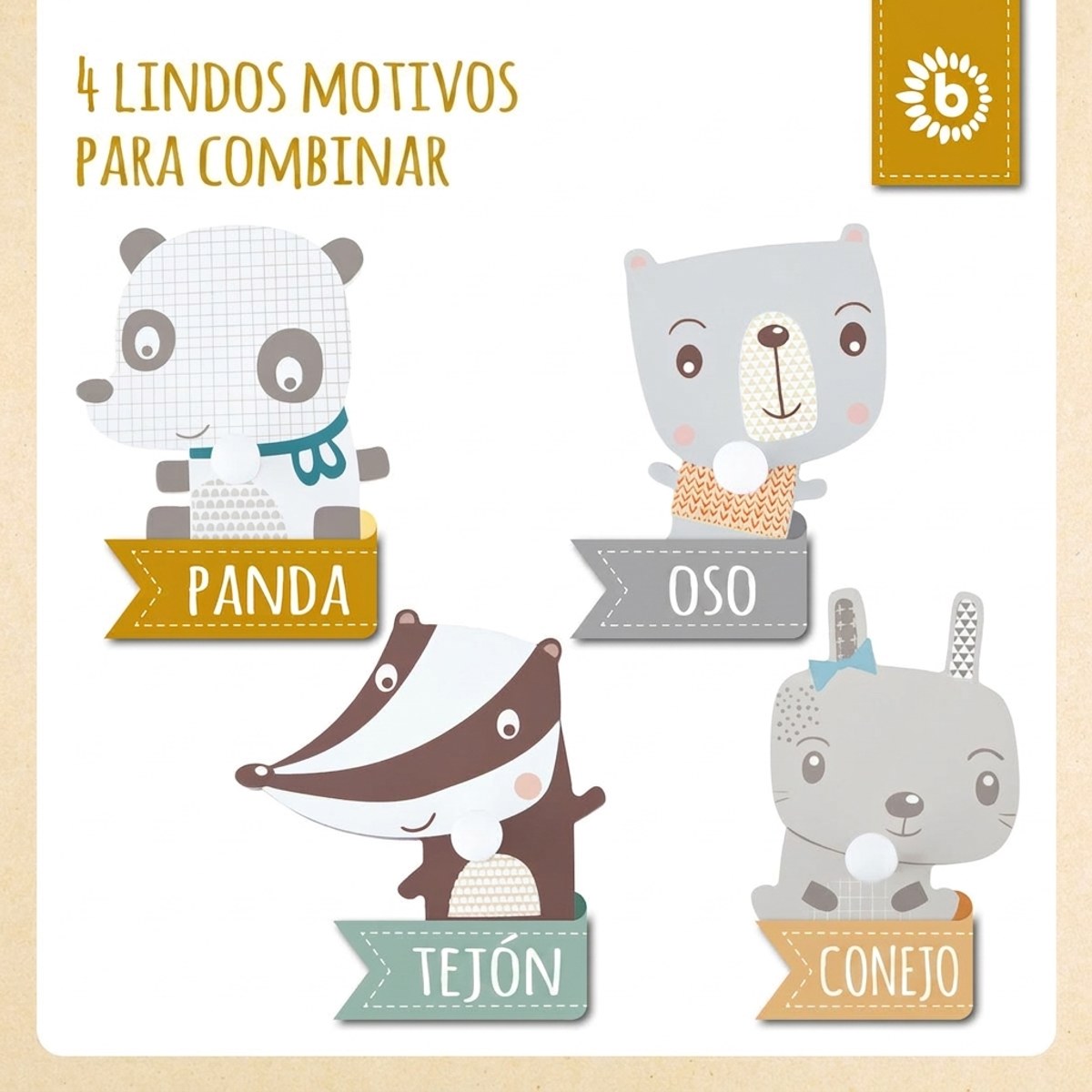 Wandhaken Panda - ES Infographic
