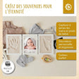 Abdruckset mit Bilderrahmen - FR Infographic