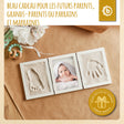 Abdruckset mit Bilderrahmen - FR Infographic