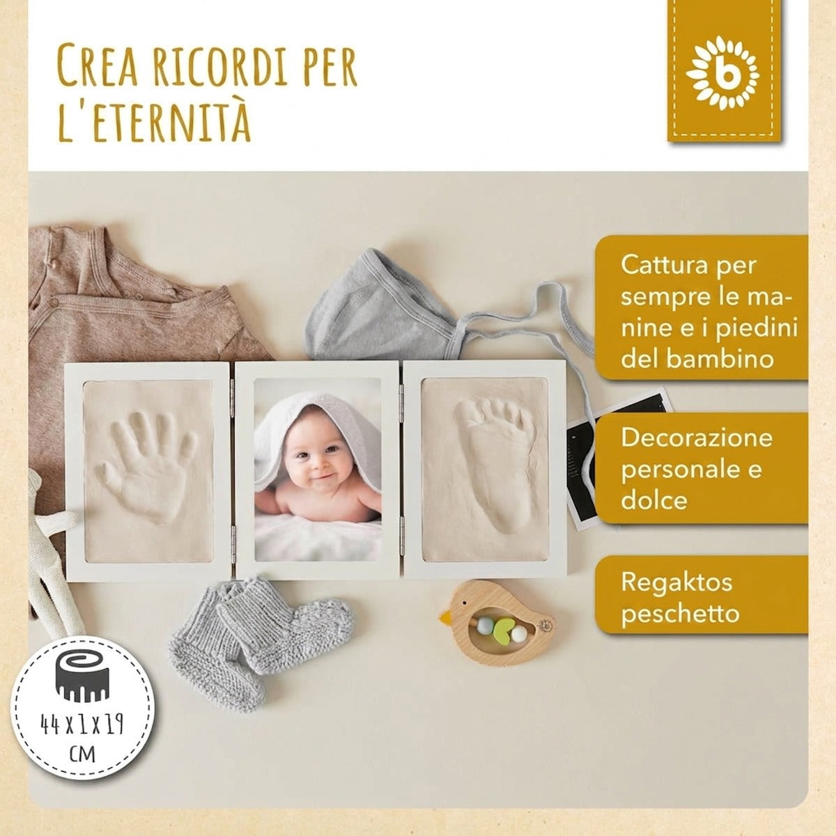 Abdruckset mit Bilderrahmen - IT Infographic