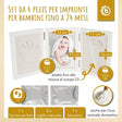 Abdruckset mit Bilderrahmen - IT Infographic
