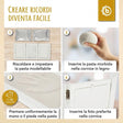 Abdruckset mit Bilderrahmen - IT Infographic