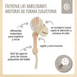 Greifling Affe mit Rassel - ES Infographic