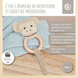 Greifling Affe mit Rassel - FR Infographic