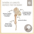 Greifling Affe mit Rassel - FR Infographic