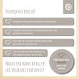 Greifling Affe mit Rassel - FR Infographic