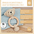 Greifling Bär mit Rassel - FR Infographic