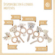 Greifling Elefant mit Rassel - ES Infographic