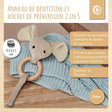 Greifling Elefant mit Rassel - FR Infographic