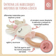 Greifling Reh Ella mit Rassel - ES Infographic