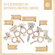 Greifling Schaf mit Rassel - ES Infographic