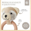 Greifling Waschbär mit Rassel - IT Infographic