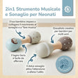 Hantelrasseln 2er Set Igel - IT Infographic