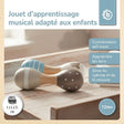 Hantelrasseln 2er Set Reh - FR Infographic