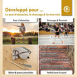 HOBBY HORSE GRAU - GRÖSSE S - FR Infographic