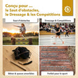 HOBBY HORSE RAPPE - GRÖSSE M - FR Infographic