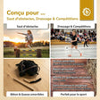 HOBBY HORSE RAPPE - GRÖSSE S - FR Infographic