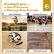 HOBBY HORSE SCHECKE - GRÖSSE S - FR Infographic