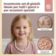 Holzschmuckset Reh Ella FSC® - IT Infographic