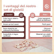 Holzschmuckset Reh Ella FSC® - IT Infographic