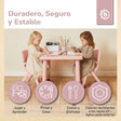 Kinderstuhl dreamy rose - ES Infographic